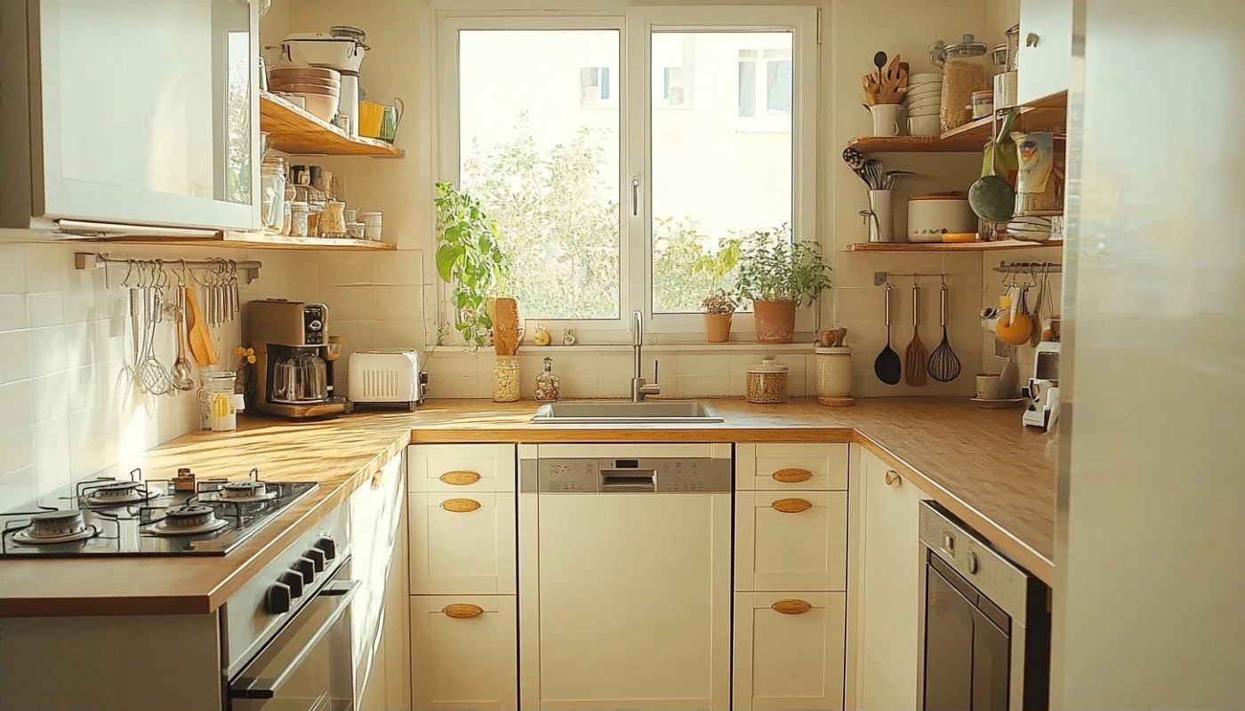 Techniques pour maximiser l'espace dans une petite cuisine