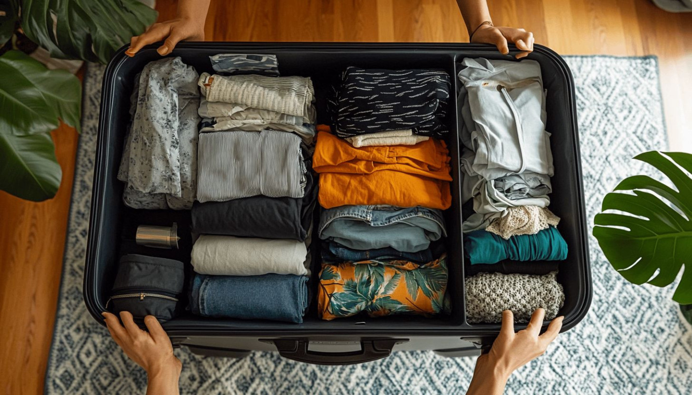 Techniques pour optimiser l'espace dans une valise de voyage